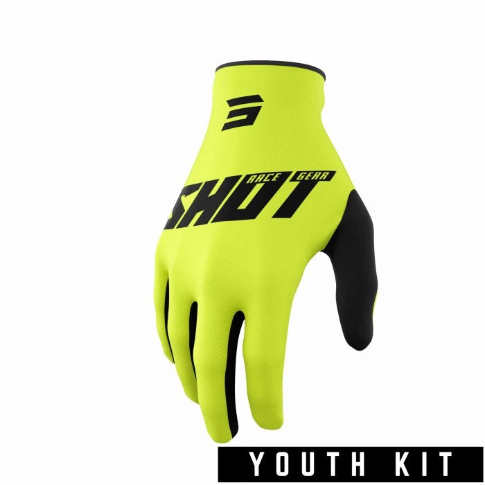 Shot Youth Raw Gloves All Colours