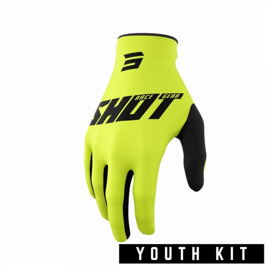 Shot Youth Raw Gloves All Colours