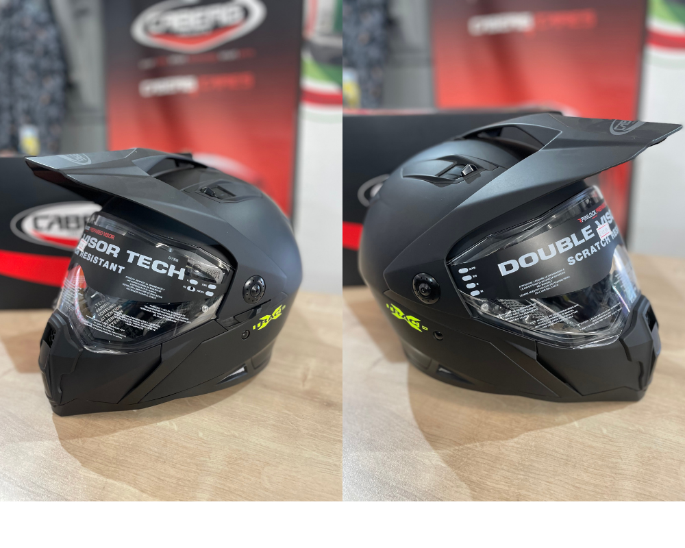 Caberg X-Trace Plain Full Face Motorcycle Helmet