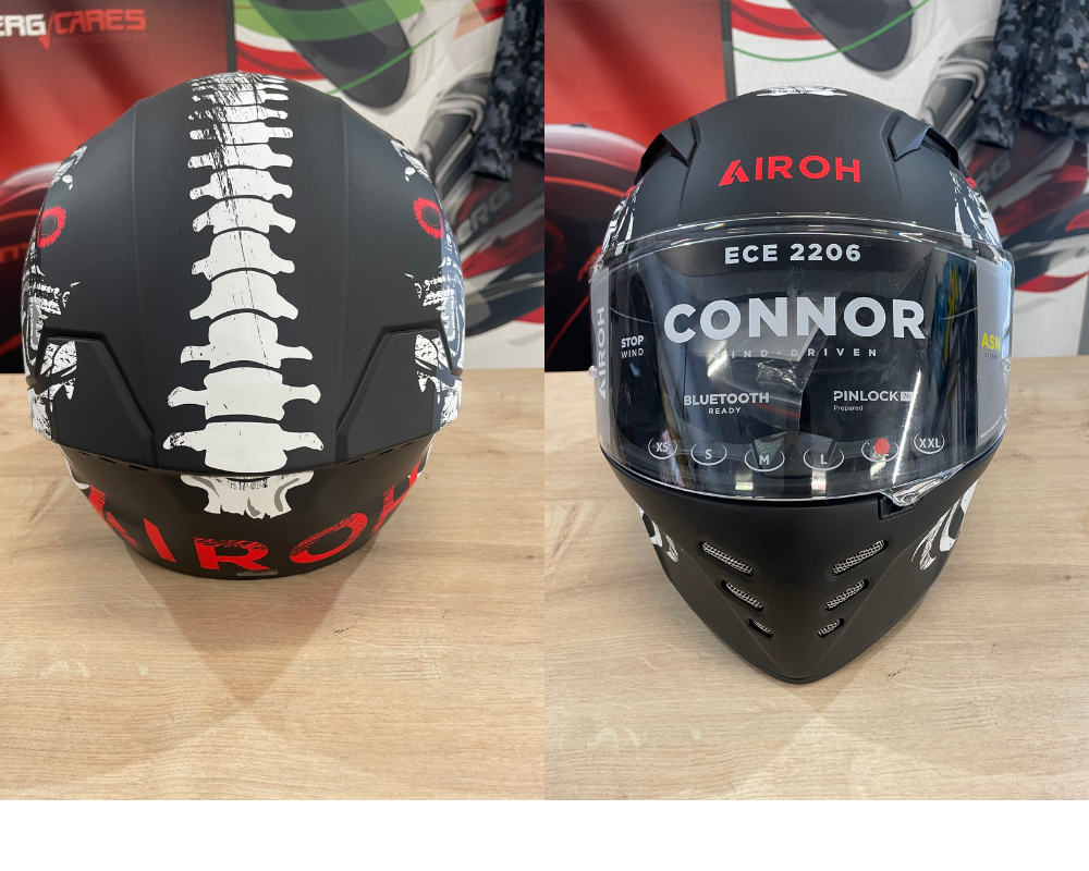 Airoh Connor Motorcycle Helmet Matt Black (2206)
