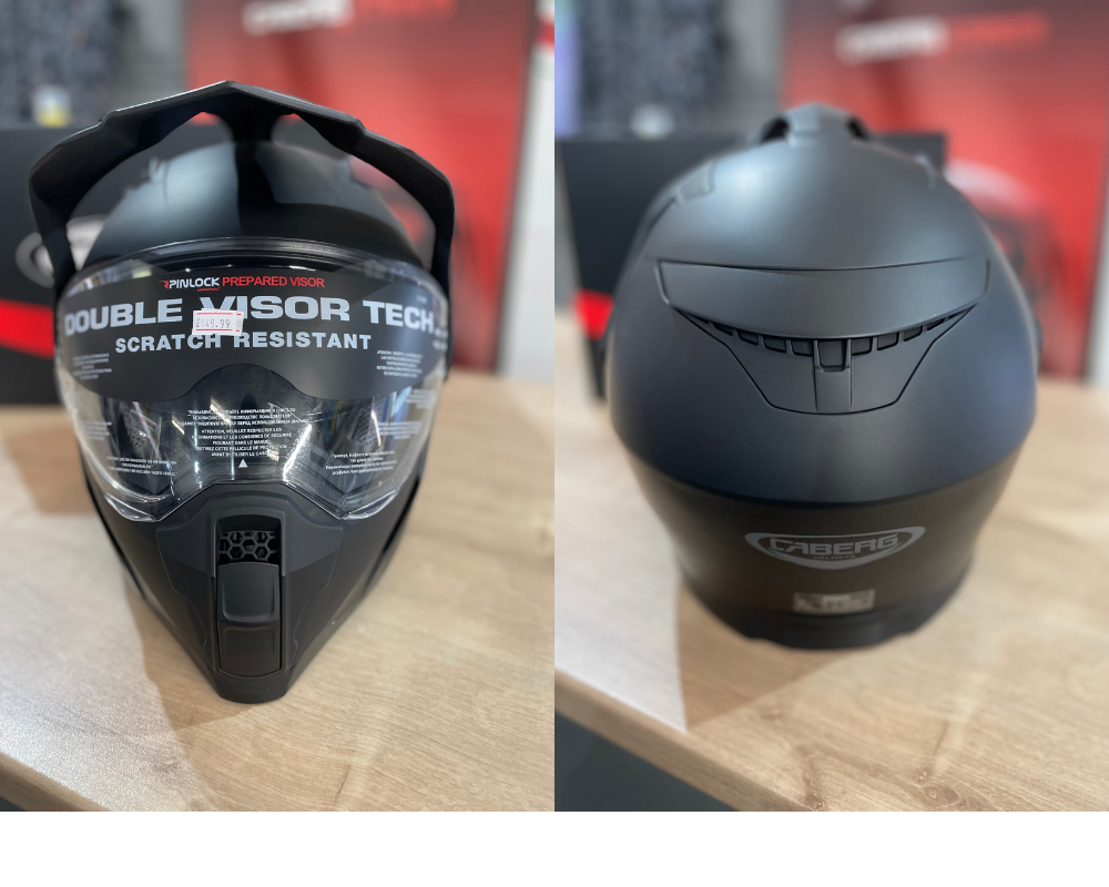 Caberg X-Trace Plain Full Face Motorcycle Helmet