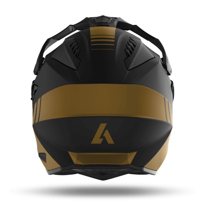 Airoh Commander 'Gold' Adventure Motorcycle Helmet - Gold Matt