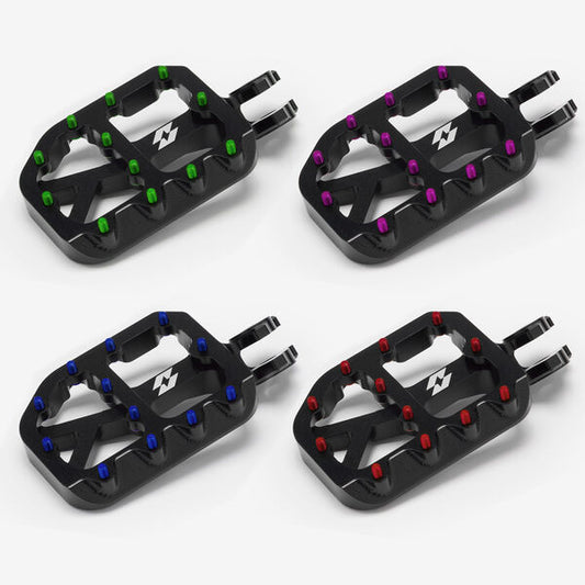 Full-E Charged Black Foot Peg Set for Light Bee / Talaria / Pro SS