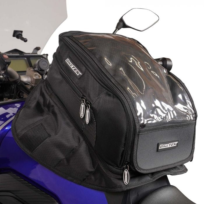 BikeTek Urbano Motorcycle Magnetic Tank Bag (15-23L)