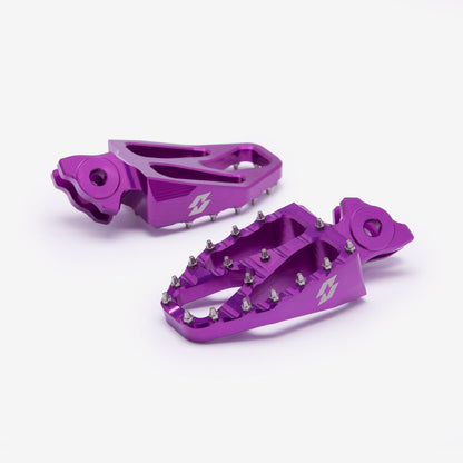 Full-E Charged Wide Foot Peg Set for Talaria Sting, Sting R, MX5, X3, Komodo & Sur-Ron LBX | Fast UK Delivery