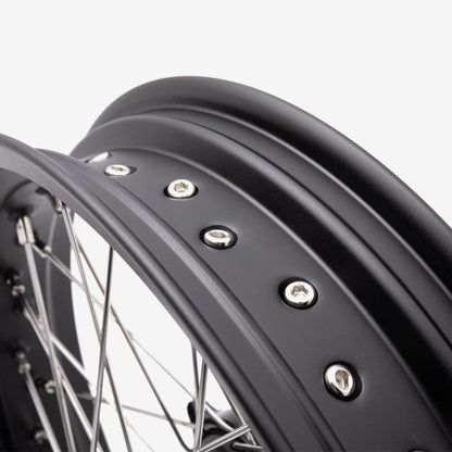 Front And Rear Wheel Set 17inch X 3.5 & 17inch X 4.25 8