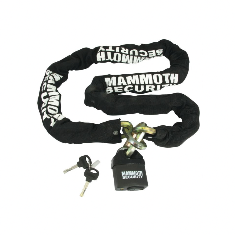 Mammoth 12mm Hexagon Lock & Chain - 1.8m Length