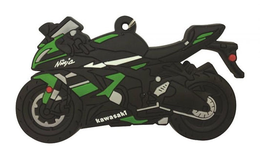 Bike It Kawasaki ZX6R Rubber Keyfob - #115