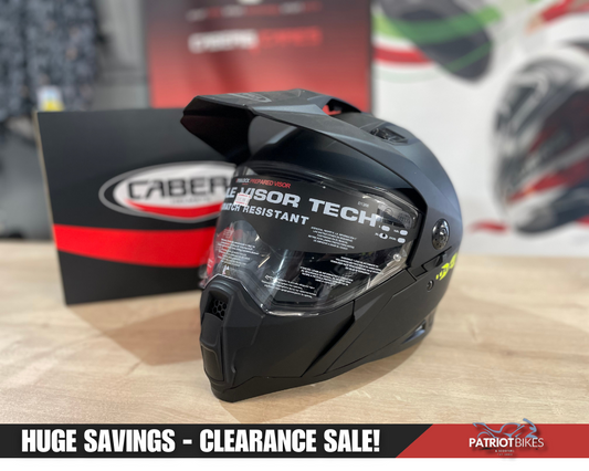 Caberg X-Trace Plain Full Face Motorcycle Helmet