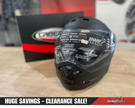 Caberg Duke II Smart Flip Up Motorbike Helmet