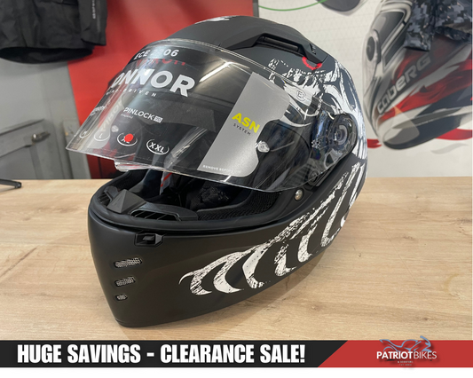 Airoh Connor Motorcycle Helmet Matt Black (2206)