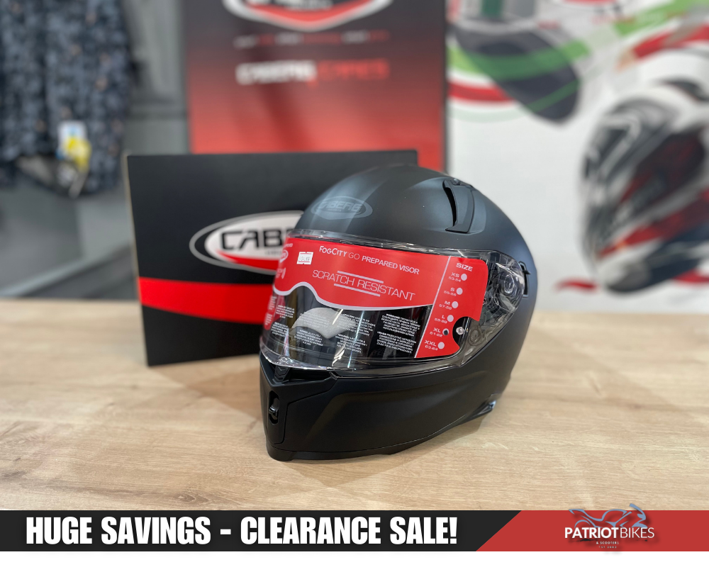 Caberg Avalon Matt Black Motorcycle Helmet