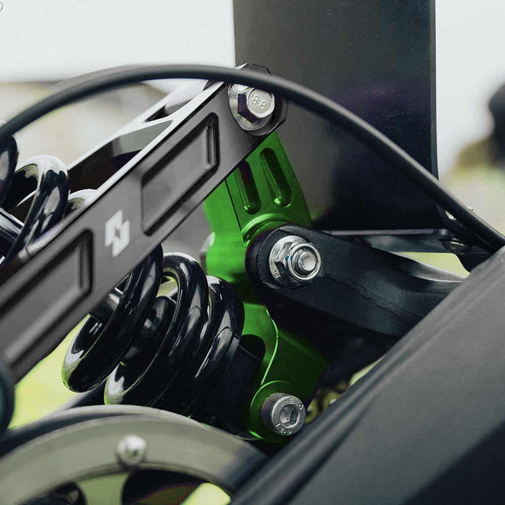 Reinforced Suspension Linkage With Roller Bearings 5