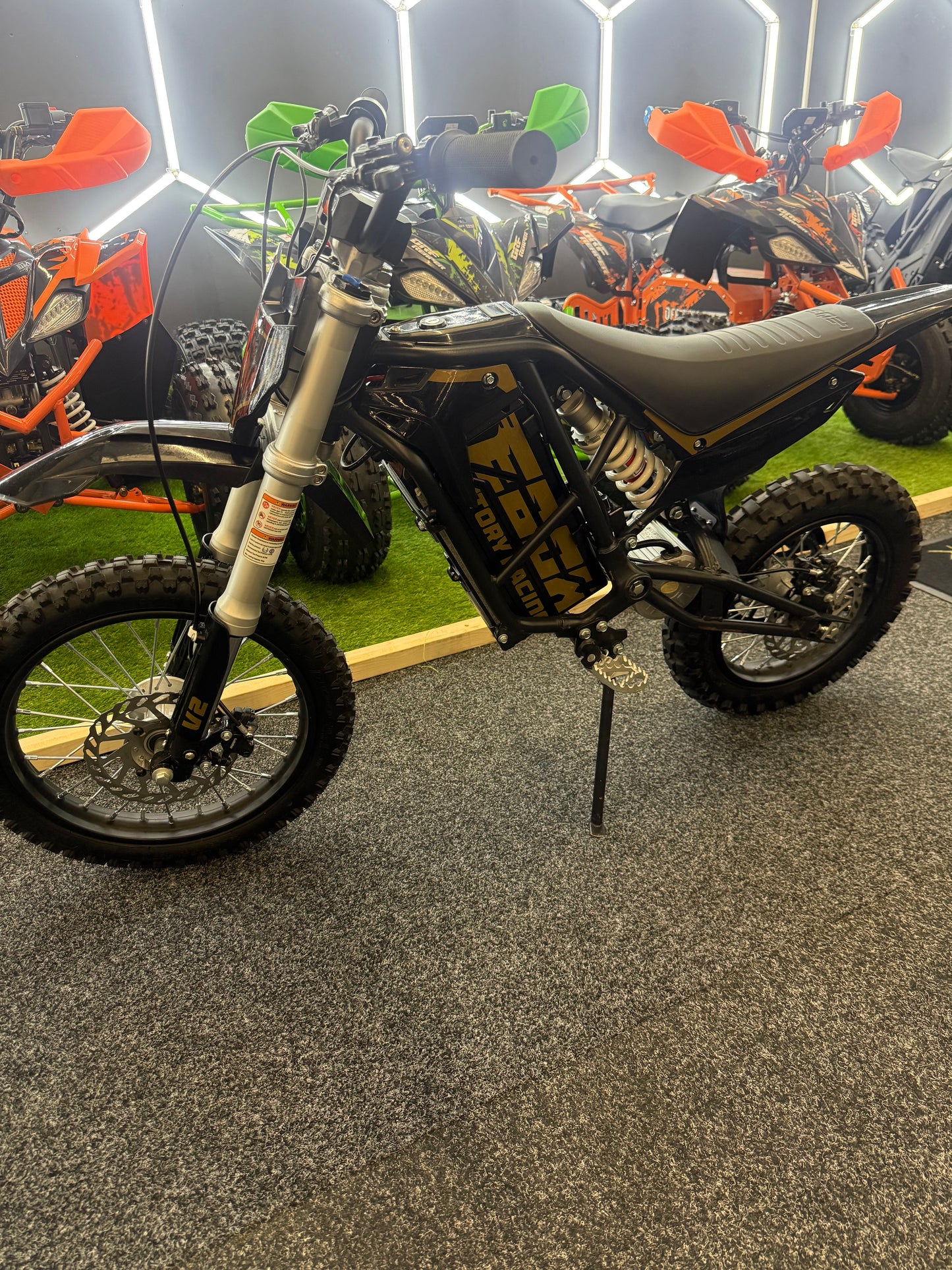 STOMP EBOX 2 V2 60V Electric Pit Bike – Like New – Fast UK Delivery