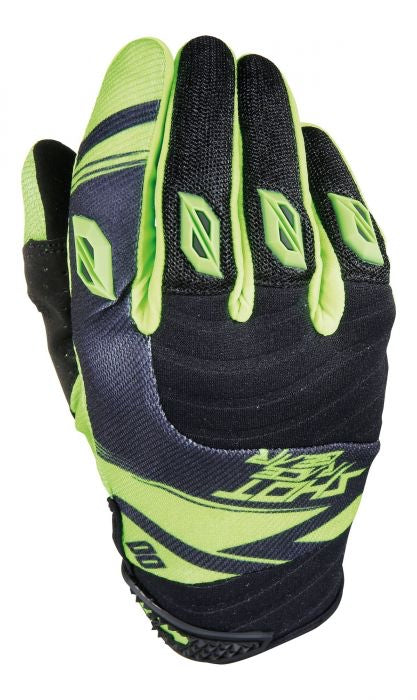 Shot Contact Claw Neon Green Adult Gloves