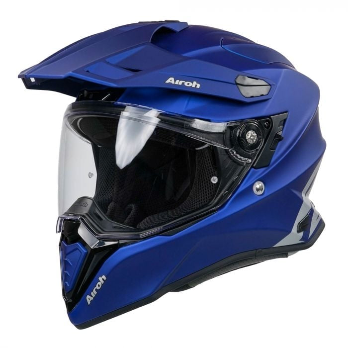 Airoh Commander Adventure Helmet - Blue Matt