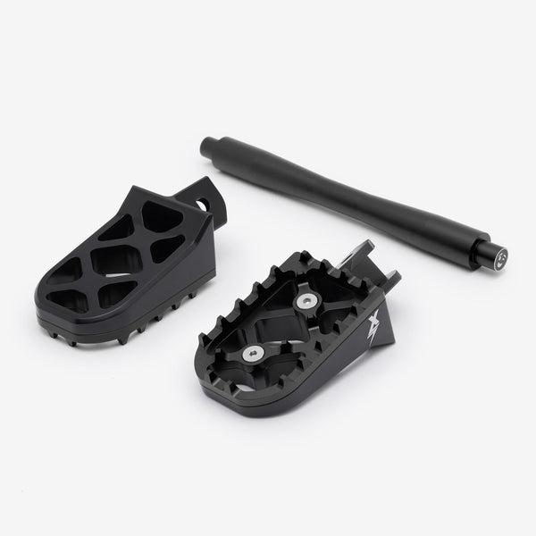 Premium Foot Peg And Brace Set