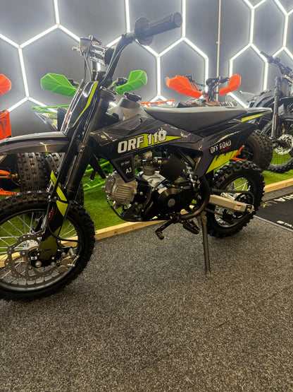 ORF 110cc Kids Kick Start Dirt Bike | Fast UK Delivery