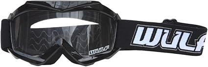 wulfsport - black goggles