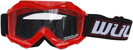 wulfsport - red goggles