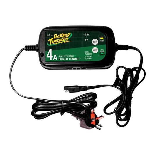 Battery Tender Power Tender Dual Selectable 4A Battery Charger