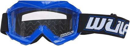 wulfsport - blue goggles