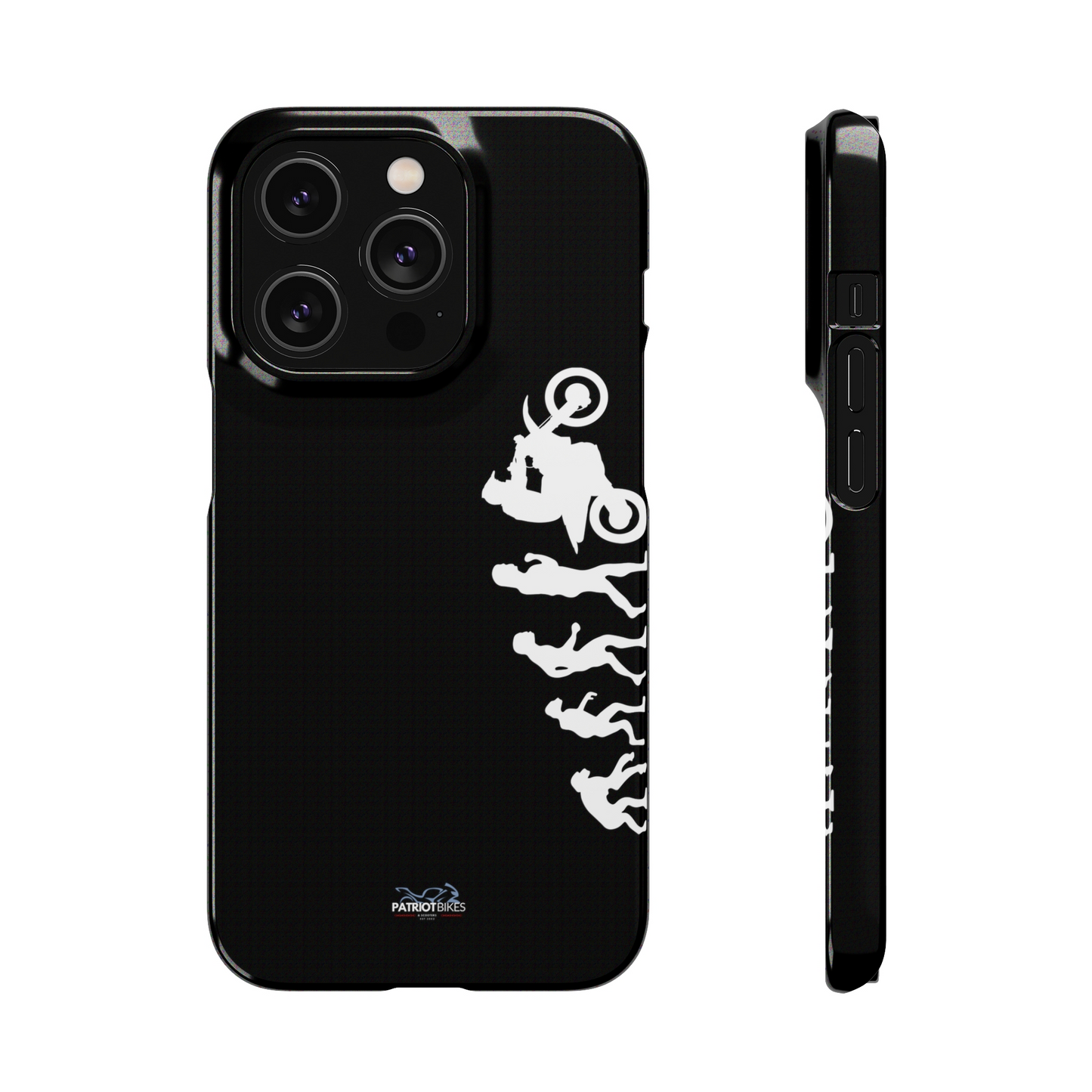 Black iPhone Evolution Snap On Protective Case - All Models