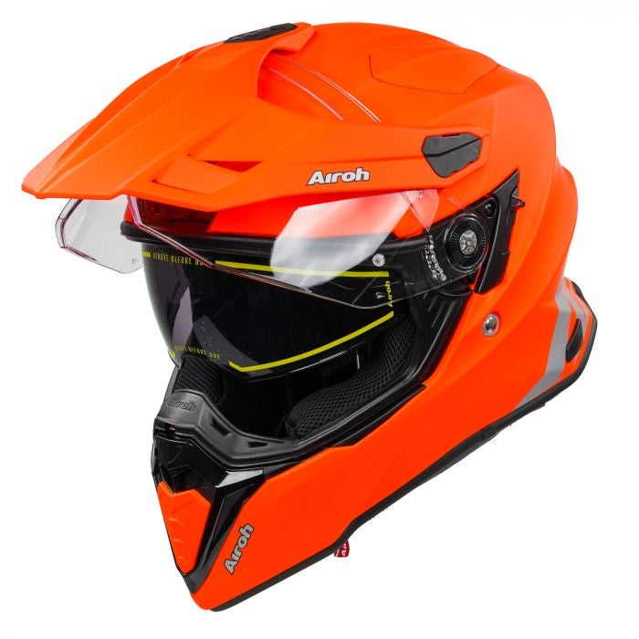 Airoh Commander Adventure Helmet - Orange Fluo Matt