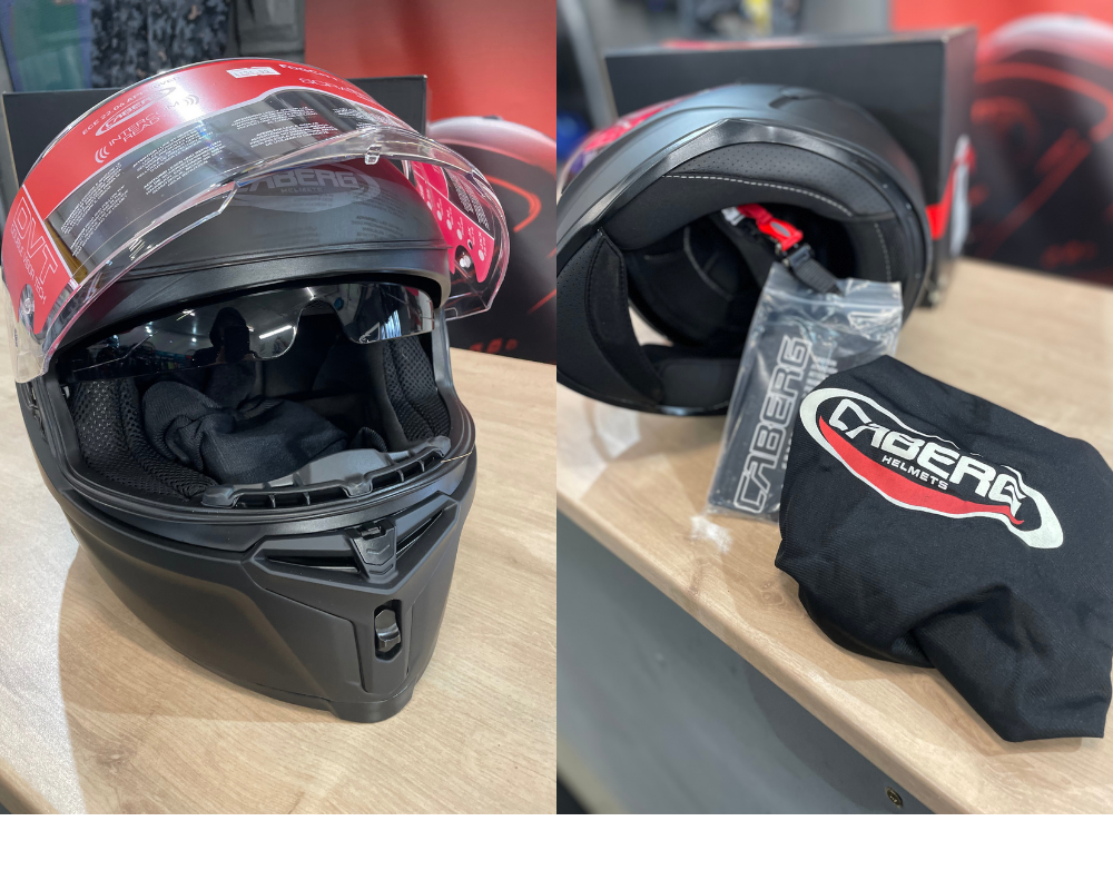 Caberg Avalon Matt Black Motorcycle Helmet