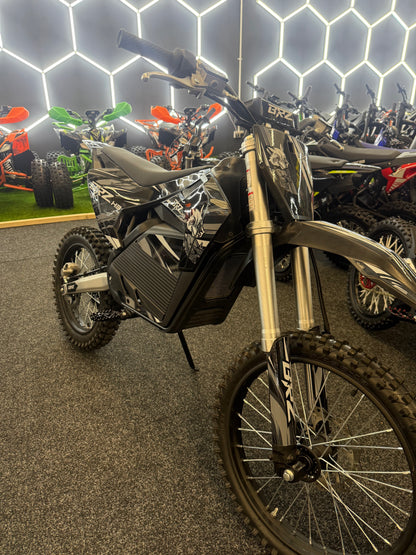 BRZ 72V 5000W Electric Dirt Bike – Like New – Fast UK Delivery