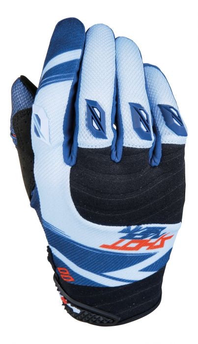 Shot Contact Claw Blue/Red Adult Gloves