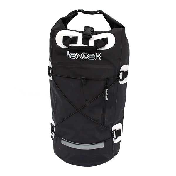 Lextek Waterproof Dry Bag Backpack 30L Black