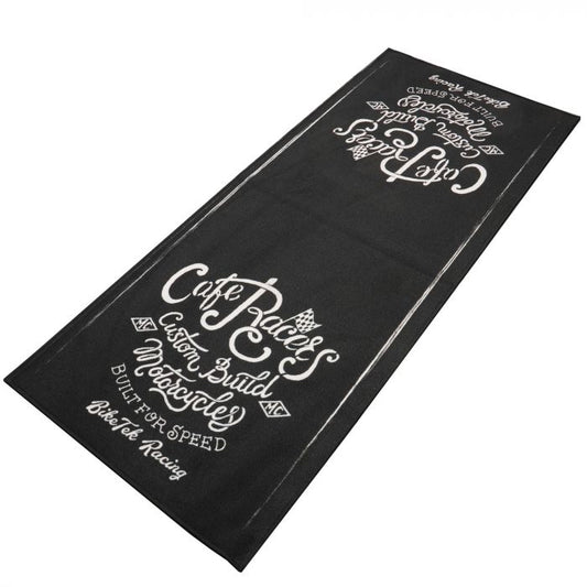 Biketek 'Series 7' Garage Mat - 'Cafe Racer / Custom' (190x80cm)