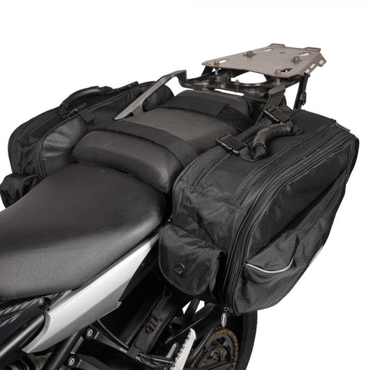 BikeTek Urbano Motorcycle Panniers Soft Luggage Saddle Bags