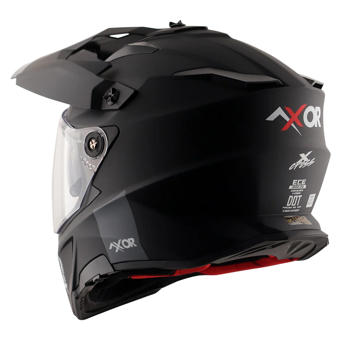 Axor X-Cross Adventure Helmet - Black Matt