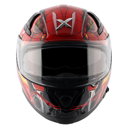 Axor Apex Full Face Helmet - Venomous Gloss Black Red