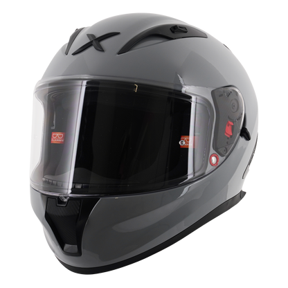 Axor Street Full Face Helmet - Solid Nardo Grey Gloss
