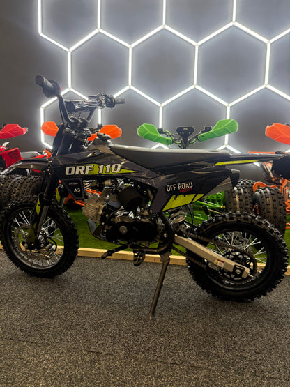 ORF 110cc Kids Kick Start Dirt Bike | Fast UK Delivery