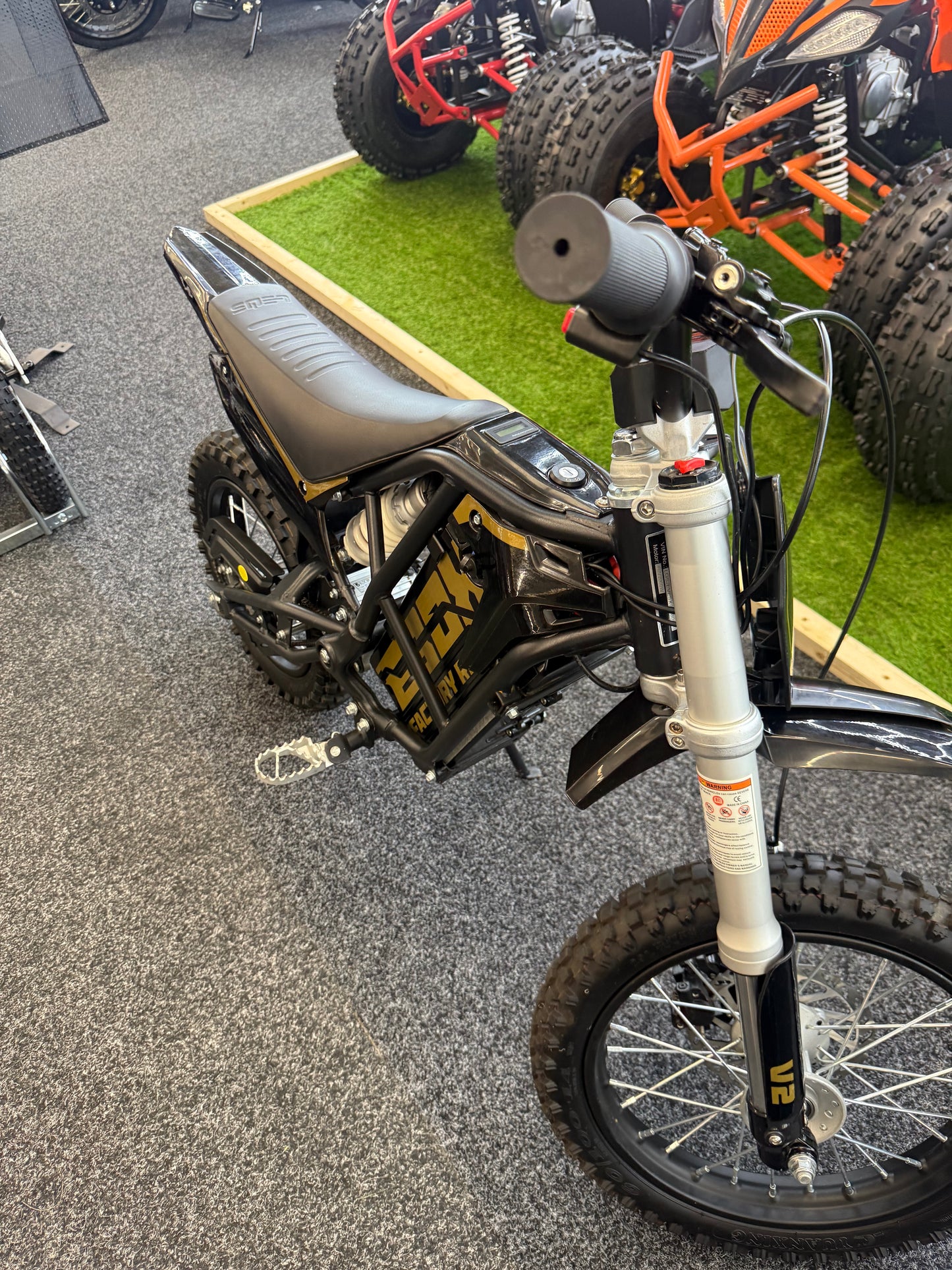 STOMP EBOX 2 V2 60V Electric Pit Bike – Like New – Fast UK Delivery