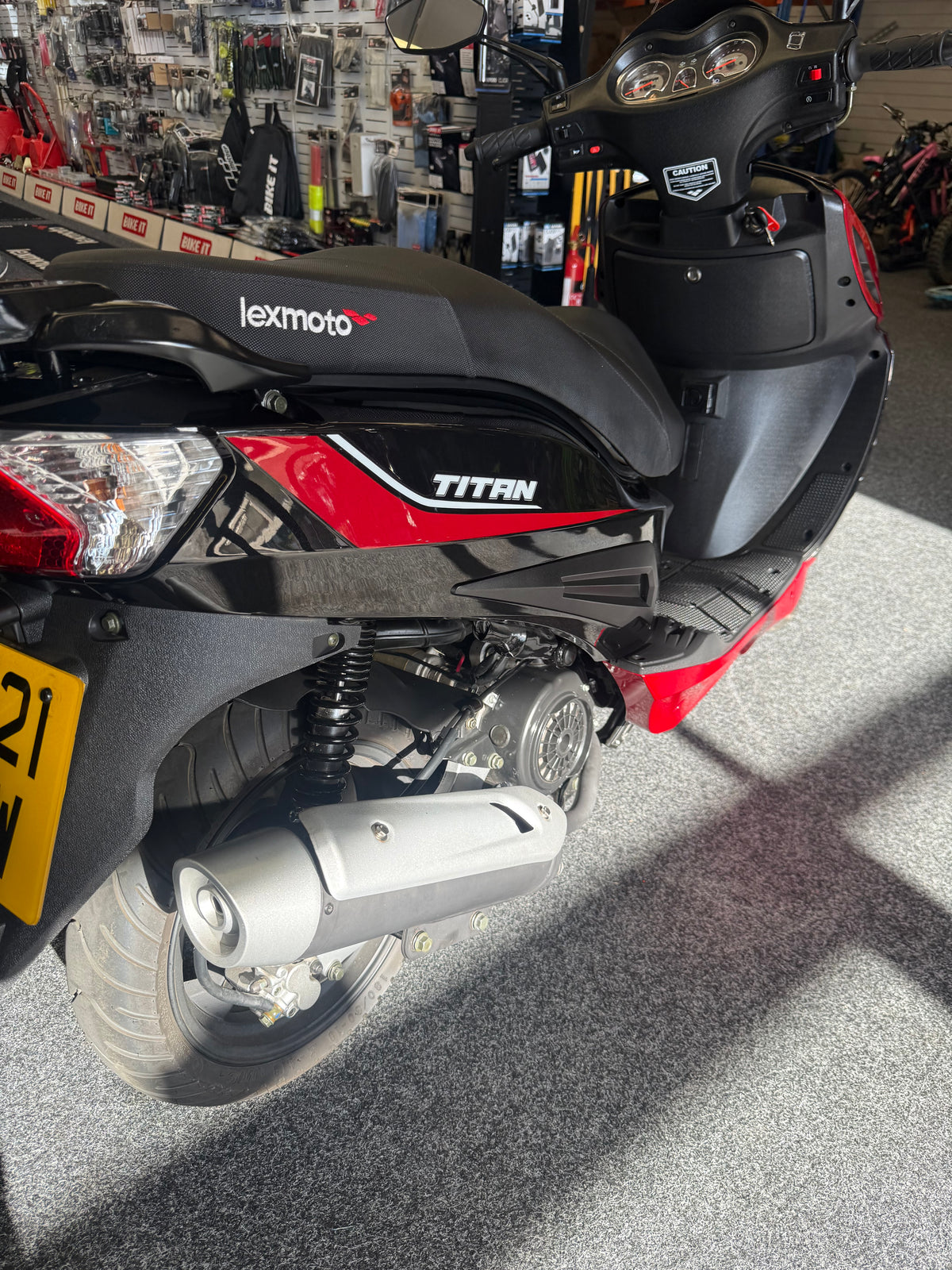 Lexmoto Titan 125 | 2021 | 671 Miles | £1,200
