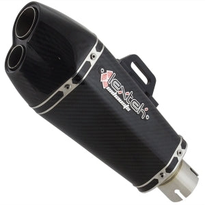 XP13C Carbon Effect Hexagonal Exhaust Silencer 51mm