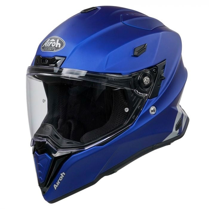 Airoh Commander Adventure Helmet - Blue Matt