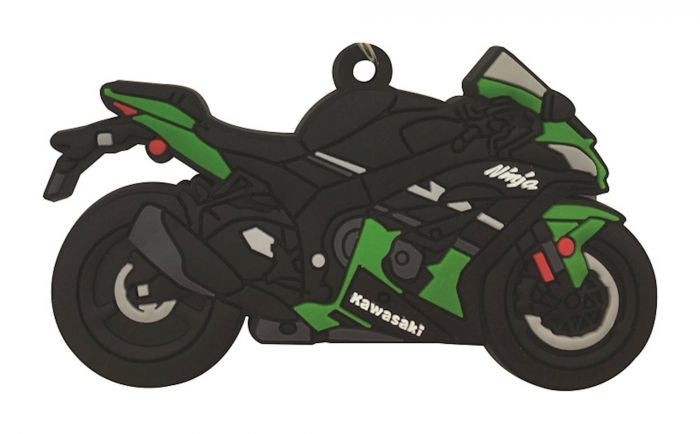 Bike It Kawasaki ZX10R Rubber Keyfob - #114