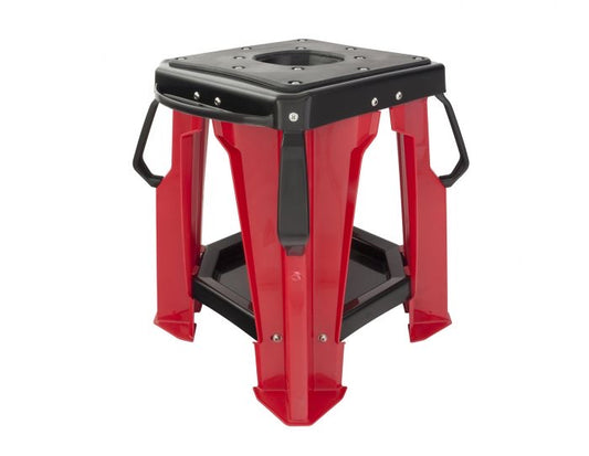 BikeTek Pro MX Ridge Stand - Red