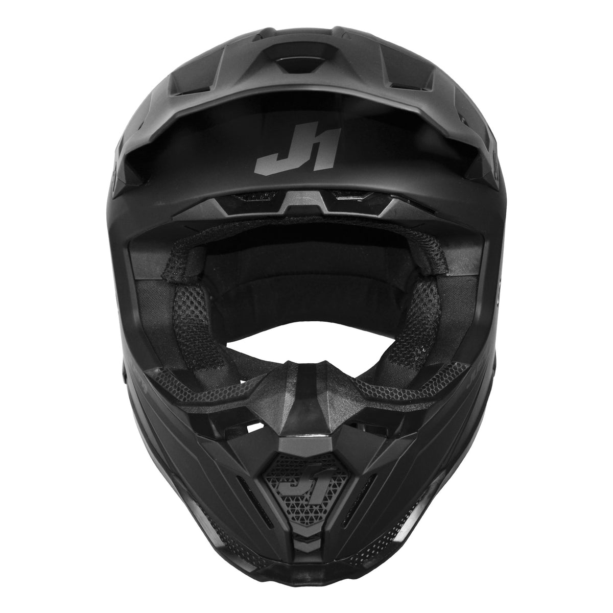 Just1 J40 Motocross Helmet Solid Matt Black