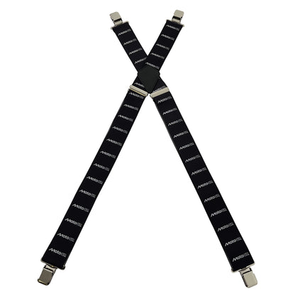 MotoGP Rider Braces With MotoGP Logo Black White
