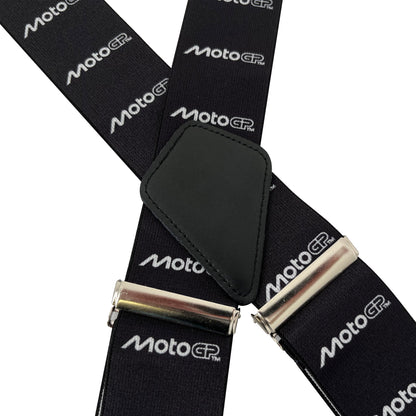 MotoGP Rider Braces With MotoGP Logo Black White
