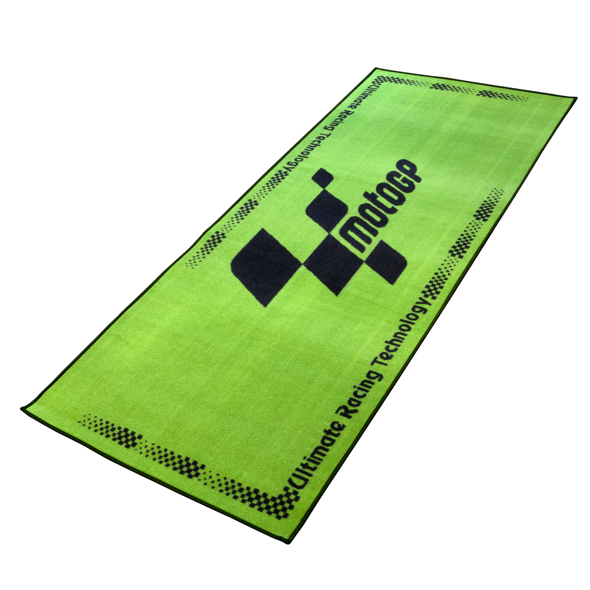 MotoGP Green With Black Logo Pro Garage Pit Mat 190 X 80cm