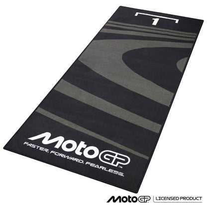 MotoGP Faster Forward Fearless Garage Pit Mat (190 X 80cm)