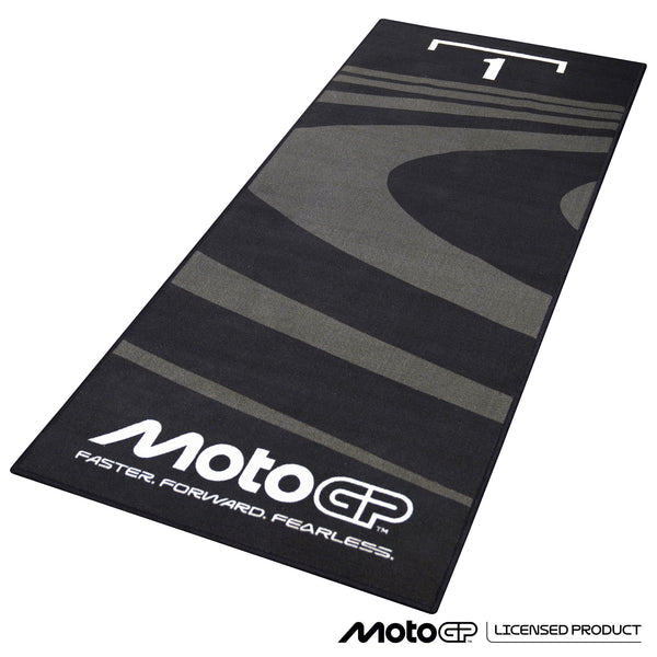 MotoGP Faster Forward Fearless Garage Pit Mat (190 X 80cm)
